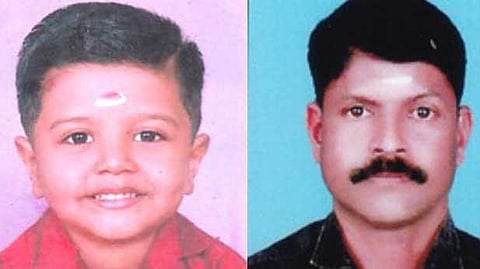 മലയാറ്റൂരിൽ പുഴയിൽ കുളിക്കാൻ ഇറങ്ങിയ അച്ഛനും മകനും മുങ്ങിമരിച്ചു