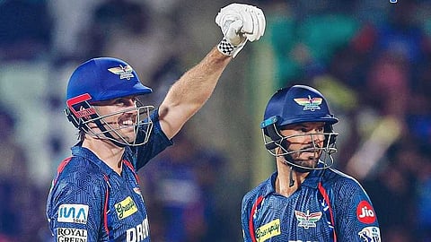 IPL 2025; വെട്ടിക്കെട്ട് തീർത്ത് പൂരനും മാർഷും, ലഖ്നൗവിനെതിരെ ഡൽഹിക്ക് വിജയലക്ഷ്യം 210 റൺസ്