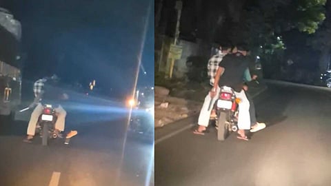 ഫോൺ നമ്പർ നൽകിയില്ല; എടപ്പാളില് ലഹരി സംഘം യുവാവിനെ വടിവാള് കാട്ടി ഭീഷണിപ്പെടുത്തി തട്ടിക്കൊണ്ട് പോയി മർദിച്ചു