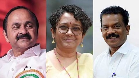 കറുപ്പിന് എന്താണ് കുഴപ്പമെന്ന് വി.ഡി സതീശൻ, വിവേചനത്തെ സമൂഹമാകെ പ്രതിരോധിക്കണമെന്ന് എംപി കെ.രാധാകൃഷ്ണൻ; ചീഫ് സെക്രട്ടറി ശാരദ മുരളീധരനെ അഭിനന്ദിച്ച് നേതാക്കൾ