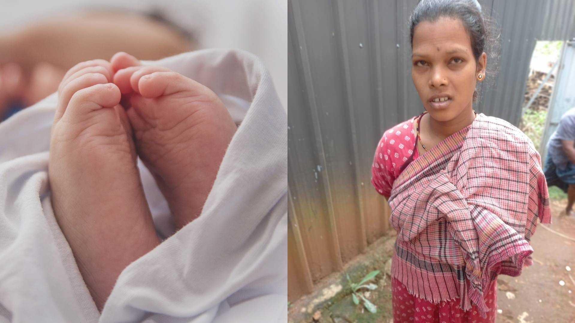 ഇടുക്കിയിൽ കുഞ്ഞിനെ ശ്വാസം മുട്ടിച്ചു കൊന്നത് അമ്മ; മൃതദേഹം കണ്ടെത്തിയത് ഏലത്തോട്ടത്തിൽ നായ്ക്കൾ കടിച്ചു വലിച്ച നിലയിൽ