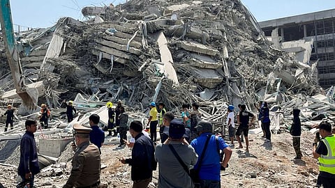 ലോകത്തിൻ്റെ കണ്ണീരായി മ്യാൻമർ; മരണം 1000 കടന്നു, 2,376 പേർക്ക് പരിക്ക്