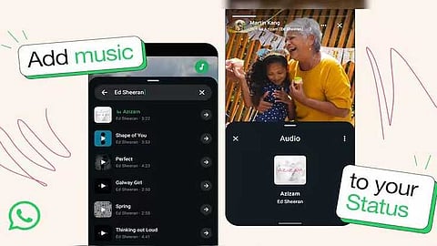 MUSIC ON! ഇനി പാട്ട് കേട്ട് സ്റ്റാറ്റസ് കാണാം