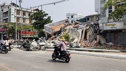 മ്യാൻമറിലും തായ്ലൻഡിലും ഭൂചലനങ്ങളിൽ പൊലിഞ്ഞത് 1644 ജീവനുകൾ; 3400 പേർക്ക് പരിക്ക്