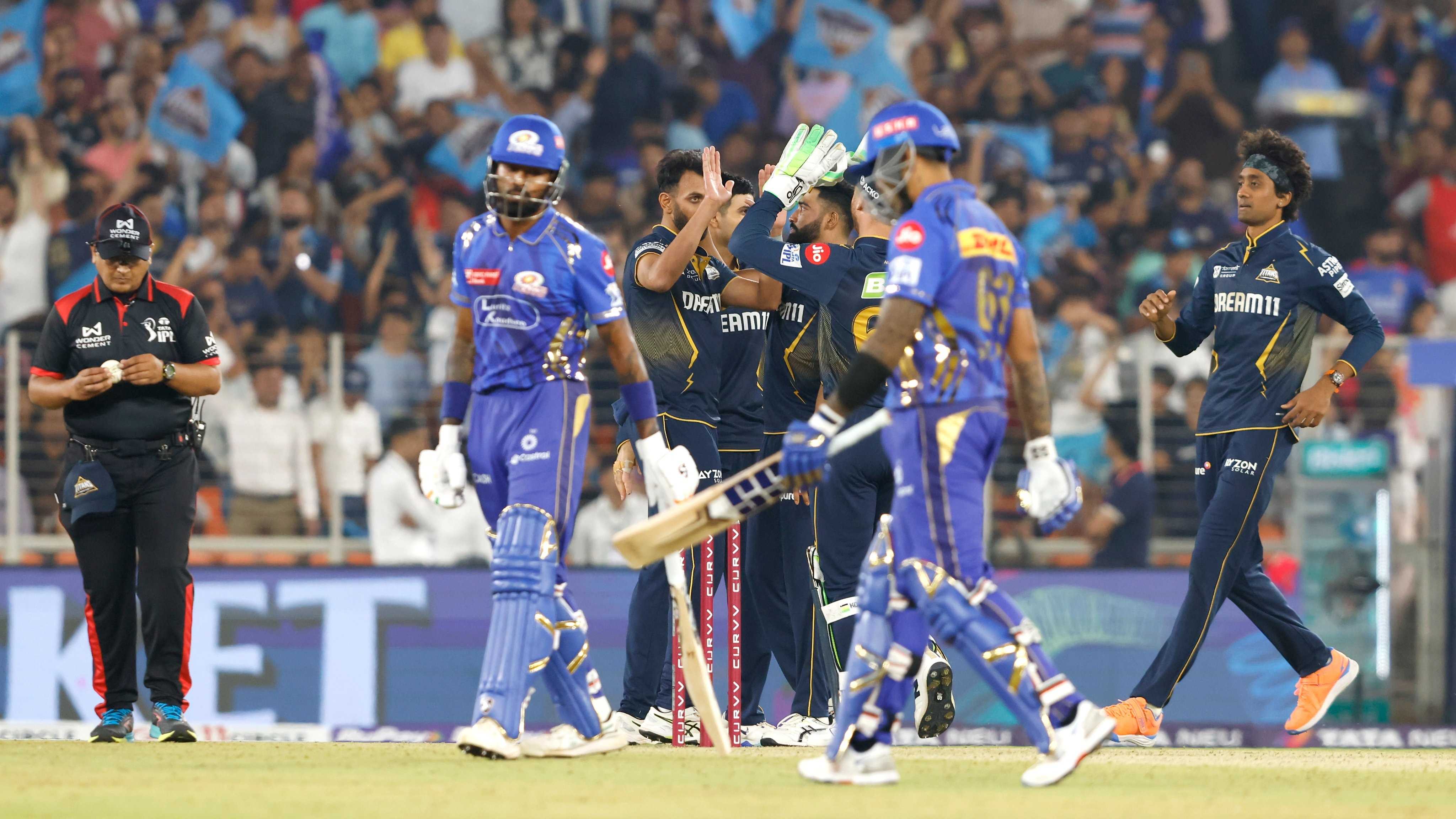 മുംബൈ ഇന്ത്യൻസിന് രണ്ടാം തോൽവി; ഹോം ഗ്രൗണ്ടിൽ 36 റൺസിന് വീഴ്ത്തി ഗുജറാത്ത് ടൈറ്റൻസ്