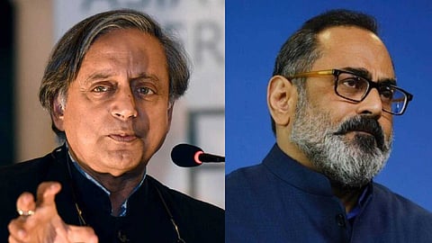 തരൂരിനും കോൺഗ്രസ് നേതാക്കൾക്കും മനം മാറ്റം; നരേന്ദ്രമോദി സർക്കാർ നിലപാട് അവർ അംഗീകരിച്ചു: രാജീവ് ചന്ദ്രശേഖർ