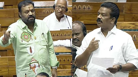 വഖഫ് ഭേദഗതി ബില്: ചര്ച്ചയില് മലയാളത്തില് സംസാരിച്ച് കെ. രാധാകൃഷ്ണന്; തന്റെ പേര് അനാവശ്യമായി വലിച്ചിഴച്ചെന്ന് സുരേഷ് ഗോപി