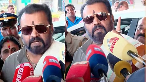 'ആരോടാണ് ചോദിക്കുന്നത്? സൂക്ഷിച്ച് സംസാരിക്കണം'; ജബല്പൂർ ആക്രമണത്തെക്കുറിച്ചുള്ള ചോദ്യത്തോട് ക്ഷോഭിച്ച് സുരേഷ് ഗോപി