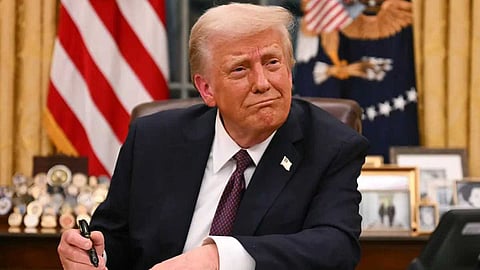 'എന്റെ നയങ്ങള് ഒരിക്കലും മാറില്ല'; ചൈനയുടെ പകരം താരിഫ് പ്രഖ്യാപനം പരിഭ്രാന്തരായതിനാലെന്ന് ട്രംപ്