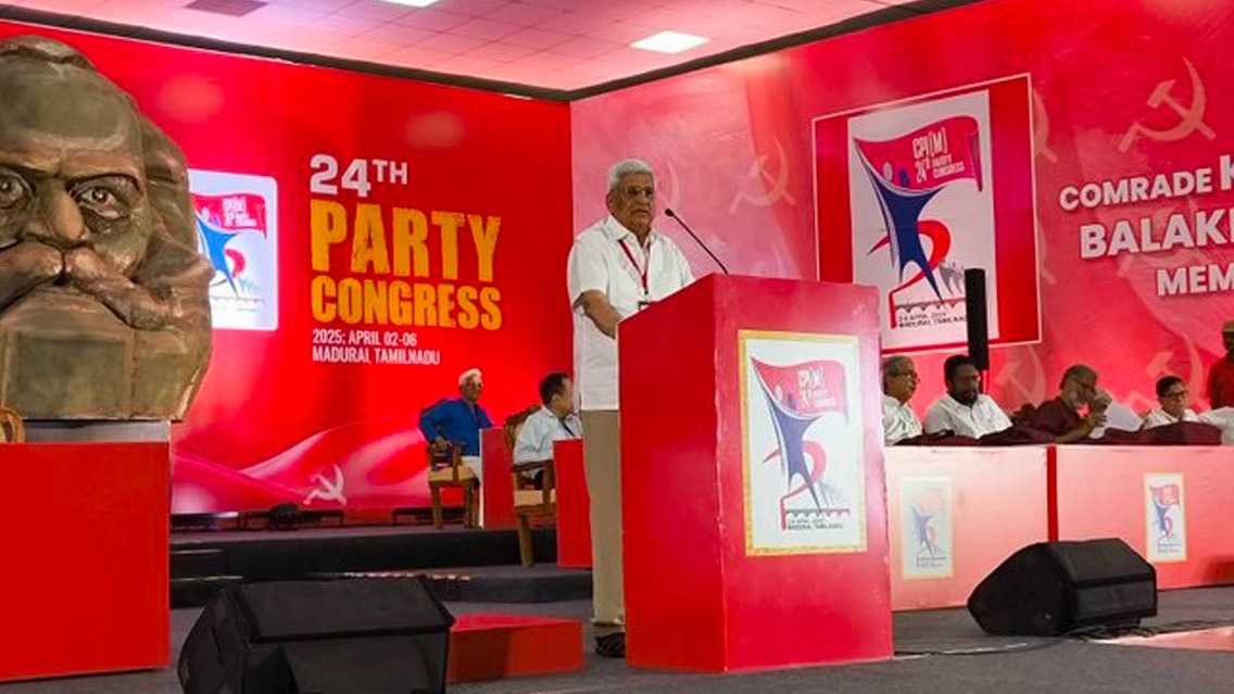 'മോദി സർക്കാർ ഫാസിസ്റ്റല്ല, നവ ഫാസിസ്റ്റ് പ്രവണതകൾ ഉള്ളത്'; രാഷ്ട്രീയ പ്രമേയത്തിന് പാർട്ടി കോൺഗ്രസിൽ അംഗീകാരം