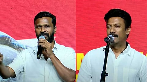 'കമ്യൂണിസം വലിയ മാറ്റം കൊണ്ടുവരും, തീ തന്നെയാണ്'; സിപിഐഎം പാര്ട്ടി കോണ്ഗ്രസ് വേദിയിലെത്തി സമുദ്രക്കനിയും വെട്രിമാരനും