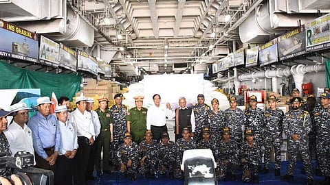 മ്യാൻമറിനായി ഇന്ത്യയുടെ കൈത്താങ്ങ്; 442 മെട്രിക് ടൺ ഭക്ഷ്യസഹായം കൈമാറി