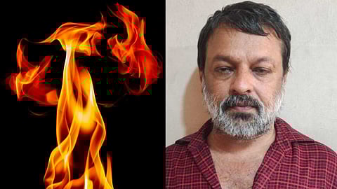 കണ്ണൂരിൽ ഭാര്യയെ ഓട്ടോയിടിപ്പിച്ച് വീഴ്ത്തി പെട്രോളൊഴിച്ച് കൊല്ലാൻ ശ്രമിച്ച് ഭർത്താവ്