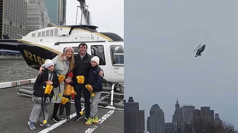 VIDEO | യുഎസിലെ ഹഡ്സണ് നദിയില് ഹെലികോപ്റ്റര് തകര്ന്ന് വീണ് അപകടം; സീമന്സ് CEO അഗസ്റ്റിന് എസ്കോബാറും കുടുംബവുമടക്കം 6 മരണം