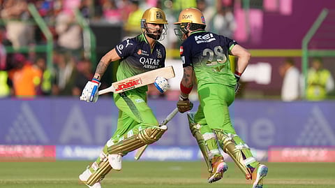 RR v RCB | ആർസിബിക്ക് ഹാപ്പി വിഷു, പടക്കം പോലെ പൊട്ടി രാജസ്ഥാൻ; കോഹ്ലിക്കും സോൾട്ടിനും ഫിഫ്റ്റി!