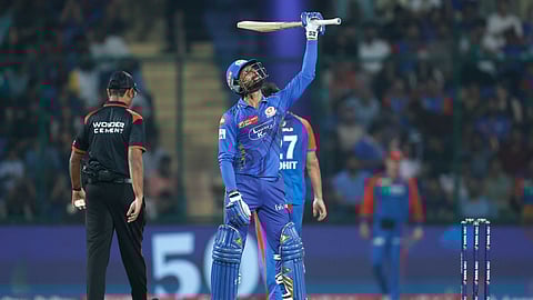 IPL 2025: വിഷുത്തലേന്ന് വെടിക്കെട്ടുമായി തിലകും റയാനും സൂര്യയും; ഡൽഹിക്ക് 206 റൺസ് വിജയലക്ഷ്യം