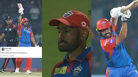 വർഷങ്ങൾക്ക് ശേഷം ഐപിഎല്ലിൽ തിരിച്ചെത്തി; അപ്രതീക്ഷിത തോൽവിയിൽ കണ്ണീരണിഞ്ഞ് കരുൺ നായർ