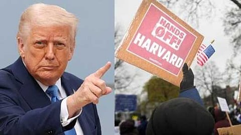 ജൂതവിരുദ്ധതയെ ചെറുക്കുന്ന നിലപാട് മാറ്റിയില്ല; ഹാർവാർഡ് സർവകലാശാലയ്ക്കുള്ള ഫണ്ടിങ് മരവിപ്പിച്ച് ട്രംപ്