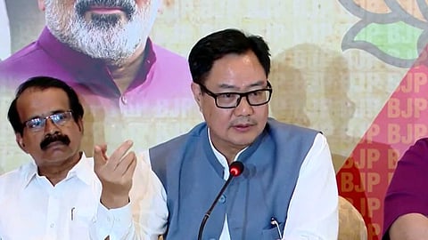 വഖഫ് ഭേദഗതിയിലൂടെ മാത്രം മുനമ്പത്തിന് നീതി കിട്ടില്ല: കിരൺ റിജിജു