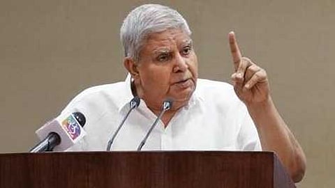 "സുപ്രീംകോടതിക്ക് നൽകുന്ന സവിശേഷ അധികാരം ജനാധിപത്യത്തിനെതിരായ ആണവായുധമായി മാറുന്നു"; വിമർശനവുമായി ജഗദീപ് ധൻകർ