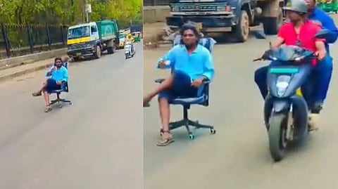 നടു റോഡില് കസേരയിട്ടിരുന്ന് ചായ കുടിക്കുന്നത് റീലാക്കി; ബെംഗളൂരുവില് യുവാവ് അറസ്റ്റില്