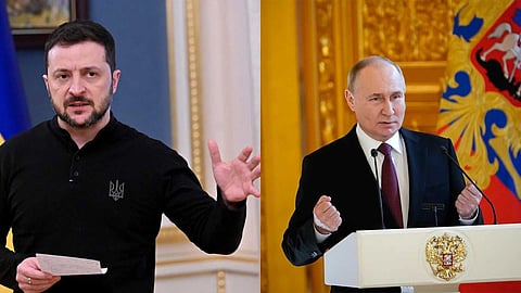 വൊളോഡിമിർ സെലൻസ്കി, വ്ളാഡിമിർ പുടിന്