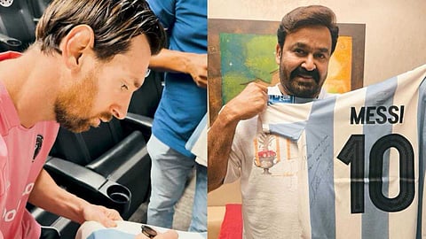 മോഹന്ലാലിന്റെ ഫാന് മൊമന്റ്; മെസിയുടെ ഓട്ടോഗ്രാഫ് പങ്കുവെച്ച് താരം
