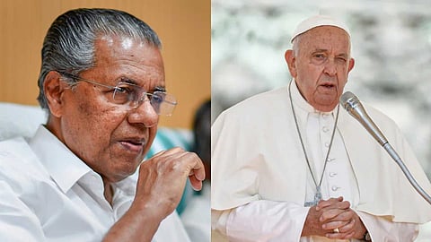 "മാതൃകാ വ്യക്തിത്വത്തിന് ഉടമ, ലോകജനതയുടെ ദുഃഖത്തിൽ പങ്കുചേരുന്നു"; ഫ്രാൻസിസ് മാർപാപ്പയുടെ നിര്യാണത്തിൽ അനുശോചിച്ച് മുഖ്യമന്ത്രി