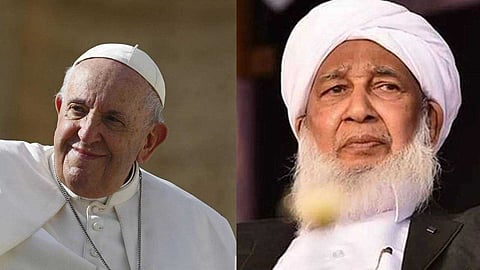 Pop Francis | മാനവനന്മയ്ക്കായി സേവനകാലം ഉപയോഗപ്പെടുത്തിയ മാര്പാപ്പ; അനുശോചനം അറിയിച്ച് ഇന്ത്യന് ഗ്രാന്ഡ് മുഫ്തി