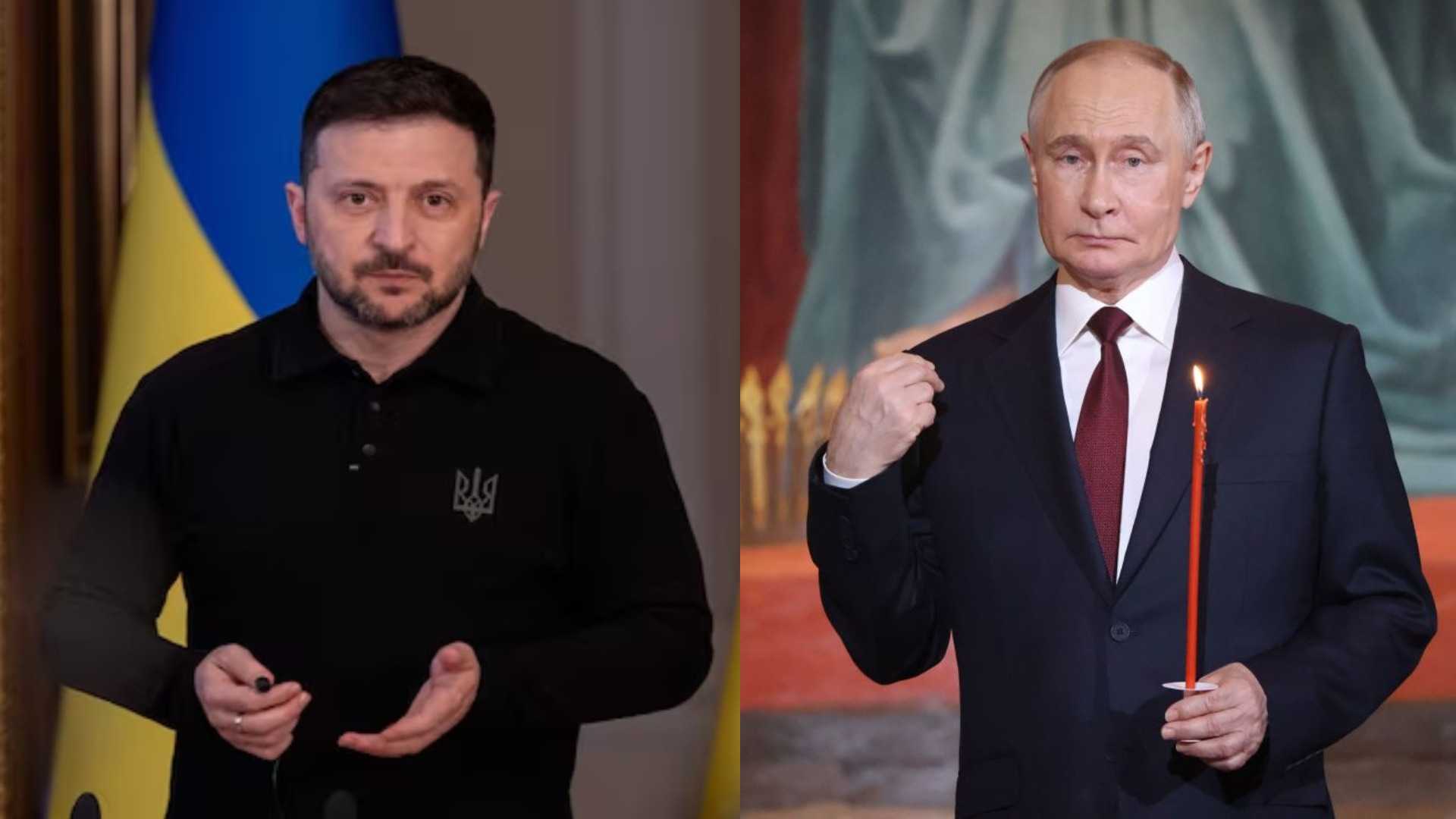 യുക്രെയ്നുമായി നേരിട്ട് ചർച്ചയ്ക്ക് ഒരുക്കമെന്ന് പുടിൻ; സാധാരണക്കാർക്ക് നേരെയുള്ള ആക്രമണം റഷ്യ അവസാനിപ്പിച്ചാൽ ആലോചിക്കാമെന്ന് സെലൻസ്കി