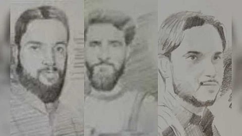 പഹൽഗാം ഭീകരാക്രമണം: മൂന്ന് ഭീകരരുടെ രേഖാചിത്രങ്ങൾ പുറത്തുവിട്ട് സുരക്ഷാ ഏജൻസി