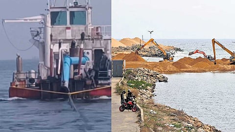 മുതലപ്പൊഴിയിലെ മണൽനീക്കം: കണ്ണൂരിൽ നിന്ന് പുറപ്പെട്ട ചന്ദ്രഗിരി ഡ്രഡ്ജർ തീരത്തെത്തി; മെയ് 15നകം മണൽ നീക്കം ചെയ്യാൻ പദ്ധതി