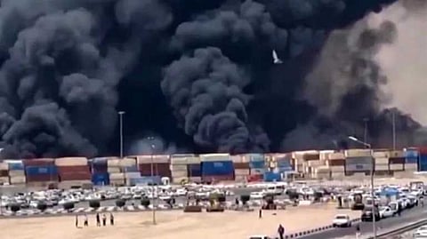 ഇറാൻ തുറമുഖത്തെ സ്ഫോടനം: 4 പേർക്ക് ദാരുണാന്ത്യം, 500 ലേറെ പേർക്ക് പരിക്ക്