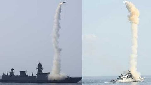 VIDEO | പാകിസ്ഥാന് താക്കീത്; അറബിക്കടലിൽ നാവിക സേനയുടെ
അഭ്യാസ പ്രകടനം