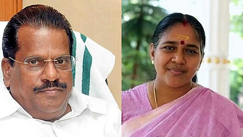 'ബോംബിൽ പിഎച്ച്ഡി എടുത്തയാളാണ്'; ഇ പി ജയരാജനെപ്പോലെ ബോംബ് കൈകാര്യം ചെയ്ത് പരിചയമില്ലെന്ന് ശോഭ സുരേന്ദ്രൻ