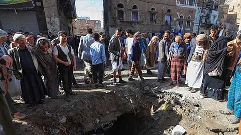 യെമനിലെ സാദയിൽ യുഎസ് വ്യോമാക്രമണം; 68 മരണം, നിരവധി പേർക്ക് പരിക്ക്