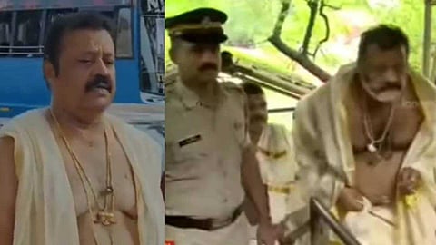 "സുരേഷ് ഗോപിയുടെ കഴുത്തില് പുലിപ്പല്ല് മാല"; പരാതി നല്കി യൂത്ത് കോണ്ഗ്രസ്