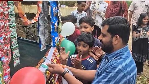 “ലിന്റോ ചേട്ടായി വരും”; കുട്ടികള് വിളിച്ചു, 'കല്ലുരുട്ടി ലുലു മാൾ' ഉദ്ഘാടനം ചെയ്ത് എംഎൽഎ