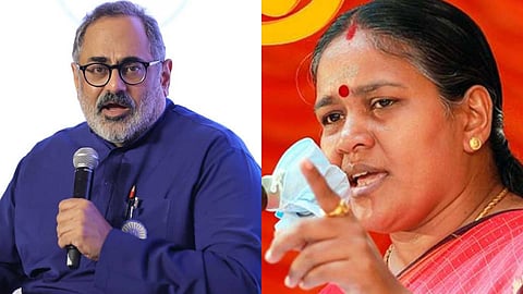 ഞങ്ങളുടേത് നട്ടെല്ലുള്ള, കാര്യങ്ങൾ പറയേണ്ടത് പോലെ പറയാൻ അറിയുന്ന നേതാവ്: മുഹമ്മദ് റിയാസിന് മറുപടിയുമായി ശോഭാ സുരേന്ദ്രൻ