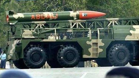 സംഘര്ഷങ്ങള്ക്കിടെ മിസൈൽ പരീക്ഷണവുമായി പാകിസ്ഥാന്; വിജയകരമെന്ന് അവകാശവാദം