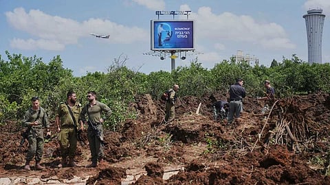 ഇസ്രയേൽ വിമാനത്താവളത്തിന് നേരെ മിസൈലാക്രമണം; ഉത്തരവാദിത്തം ഏറ്റെടുത്ത് ഹൂതികൾ