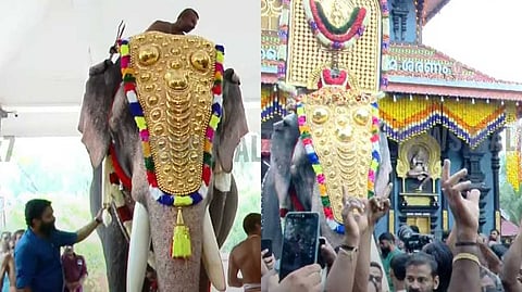 പൂരാവേശത്തില് തൃശൂര്; എറണാകുളം ശിവകുമാര് തിടമ്പേറ്റി