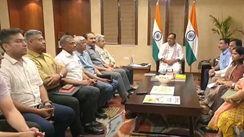 രാജസ്ഥാനിൽ ഉന്നതതല യോഗം; അതിർത്തി ജില്ലകളിലെ സുരക്ഷാ ക്രമീകരണങ്ങൾ സംബന്ധിച്ച് നിർദേശങ്ങൾ നൽകി മുഖ്യമന്ത്രി ഭജൻലാൽ ശർമ