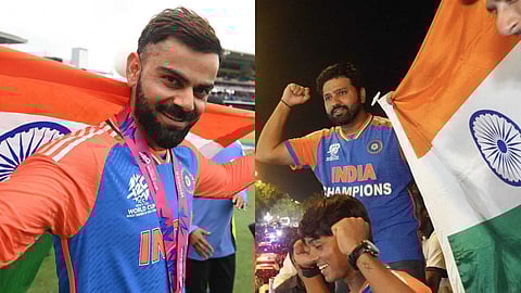 ഇന്ത്യ-പാക് സംഘർഷം: ഇന്ത്യൻ ആർമിയെ പിന്തുണച്ച് രോഹിത് ശർമയും വിരാട് കോഹ്ലിയും