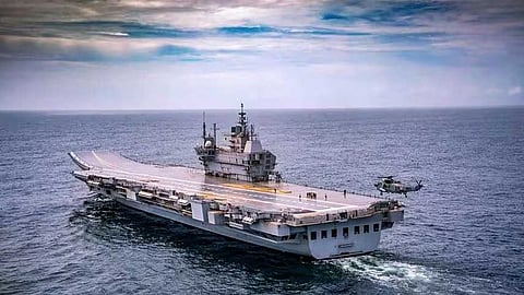 INS വിക്രാന്തിൻ്റെ ലൊക്കേഷൻ സംബന്ധിച്ച വിവരം ശേഖരിക്കാൻ ശ്രമം; കേസെടുത്ത് കൊച്ചി ഹാർബർ പൊലീസ്