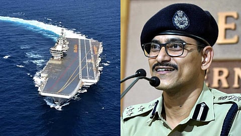 ഐഎൻഎസ് വിക്രാന്തിന്റെ ലൊക്കേഷൻ തേടി ഫോൺ കോൾ; പ്രതി മാനസികപ്രശ്നമുള്ള ആളെന്ന് കൊച്ചി കമ്മീഷണർ