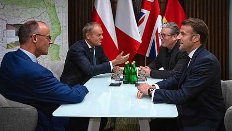 യുക്രെയ്നിലേക്കുള്ള യാത്രയില് മാക്രോണ് കൊക്കെയ്ന് ഉപയോഗിച്ചോ? മറുപടിയുമായി ഫ്രാന്സ്