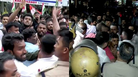 രാഹുൽ മാങ്കൂട്ടത്തിലിൻ്റെ പദയാത്രയിൽ സംഘർഷം; മലപ്പട്ടത്ത് യൂത്ത് കോൺഗ്രസ് - സിപിഎം പ്രവർത്തകർ ഏറ്റുമുട്ടി