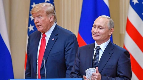 ഡൊണാൾഡ് ട്രംപ്, വ്ളാഡിമിർ പുടിന്