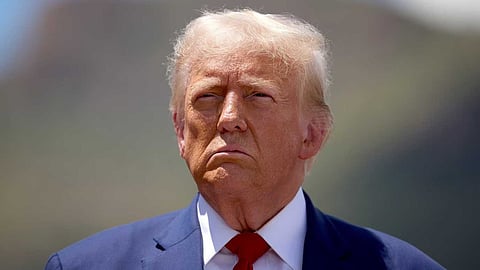 US President Donald Trump